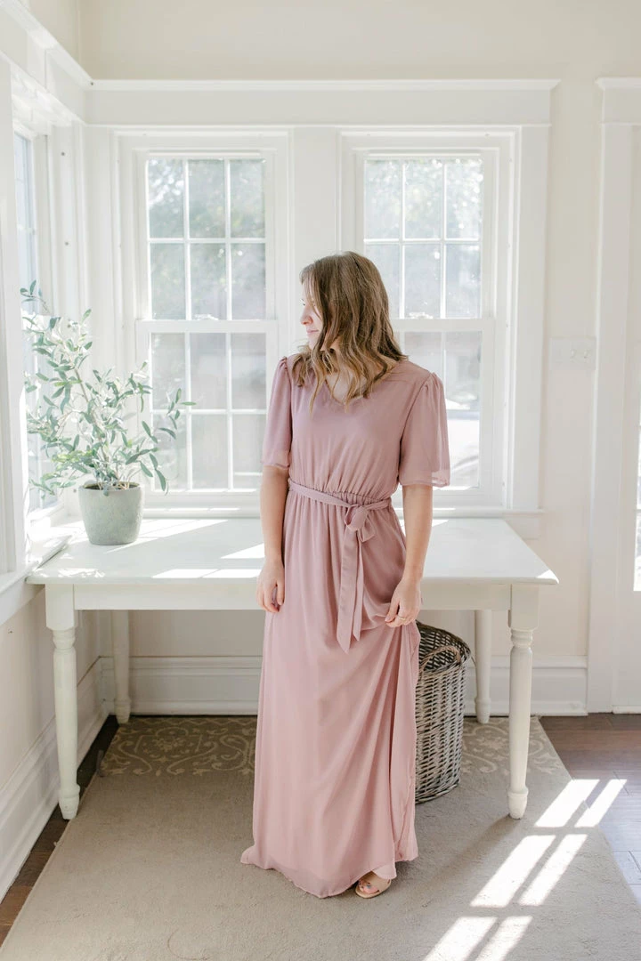 Tea N Rose 'Amberly' Chiffon Maxi Dress FINAL SALE Dresses 5 Tea N Rose 'Amberly' Chiffon Maxi Dress FINAL SALE Dresses