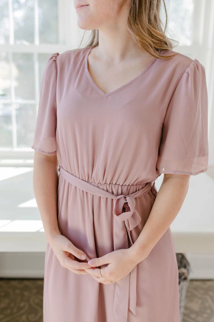 Tea N Rose 'Amberly' Chiffon Maxi Dress FINAL SALE Dresses 6 Tea N Rose 'Amberly' Chiffon Maxi Dress FINAL SALE Dresses