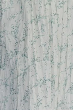 Mikarose Skirts 'Clara' Pleated Midi Skirt In Mineral Green Print FINAL SALE 8 Mikarose Skirts 'Clara' Pleated Midi Skirt In Mineral Green Print FINAL SALE