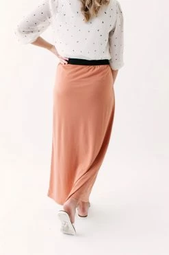 The Main Street Exchange 'Claire' Skirt In Woodrose FINAL SALE 9 The Main Street Exchange 'Claire' Skirt In Woodrose FINAL SALE