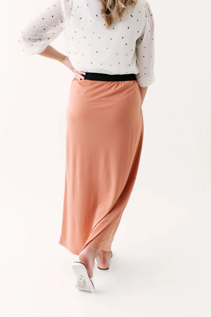 The Main Street Exchange 'Claire' Skirt In Woodrose FINAL SALE 5 The Main Street Exchange 'Claire' Skirt In Woodrose FINAL SALE