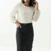 The Main Street Exchange 'Leah' Skirt In Black FINAL SALE