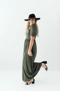 The Main Street Exchange Exclusive Designs 'Abigail' Maxi Dress