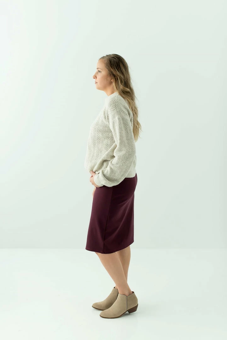 The Main Street Exchange 'Anna' Skirt In Wine FINAL SALE Exclusive Designs 4 The Main Street Exchange 'Anna' Skirt In Wine FINAL SALE Exclusive Designs