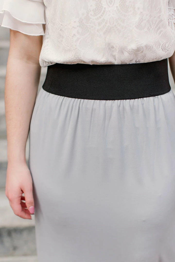 The Main Street Exchange 'Claire' Skirt In Harbor Grey Exclusive Designs 4 The Main Street Exchange 'Claire' Skirt In Harbor Grey Exclusive Designs
