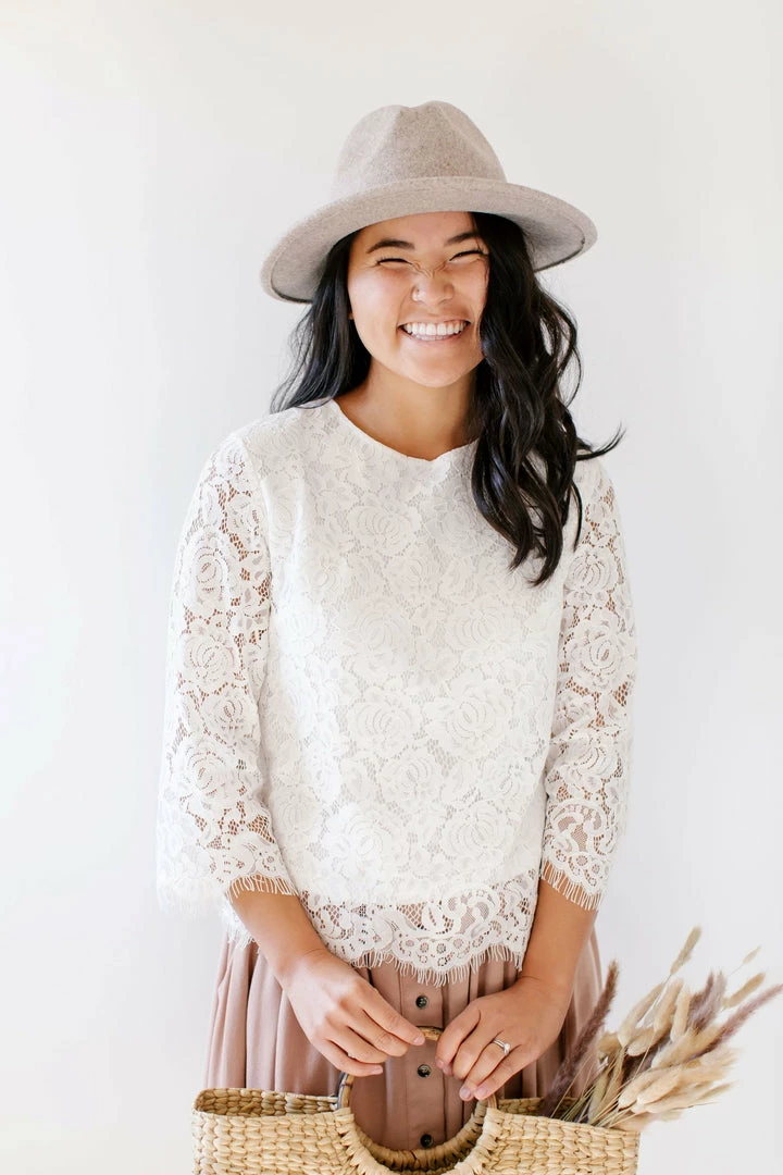 The Main Street Exchange 'Zara' Lace Top Exclusive Designs 2 The Main Street Exchange 'Zara' Lace Top Exclusive Designs