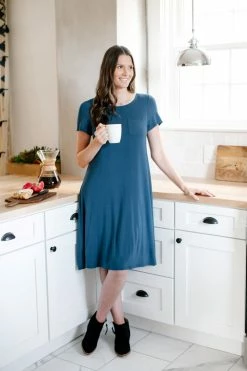 The Main Street Exchange 'Allison' Swing Dress Exclusive Designs