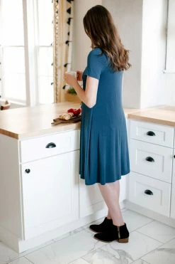 The Main Street Exchange 'Allison' Swing Dress Exclusive Designs