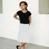 The Main Street Exchange 'Zoey' Girl Skort In Heather Grey Exclusive Designs
