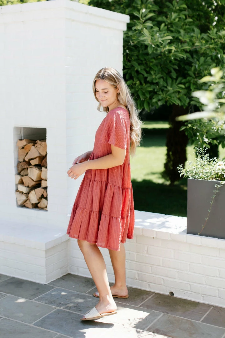 Mikarose 'Arielle' Textured Swing Dress 6 Mikarose 'Arielle' Textured Swing Dress