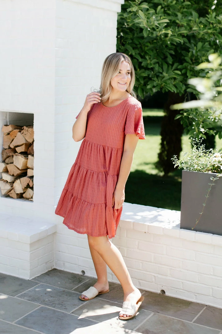 Mikarose 'Arielle' Textured Swing Dress 4 Mikarose 'Arielle' Textured Swing Dress