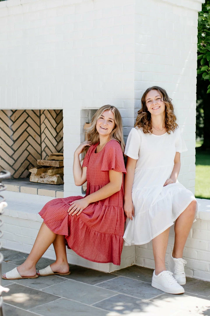 Mikarose 'Arielle' Textured Swing Dress 1 Mikarose 'Arielle' Textured Swing Dress