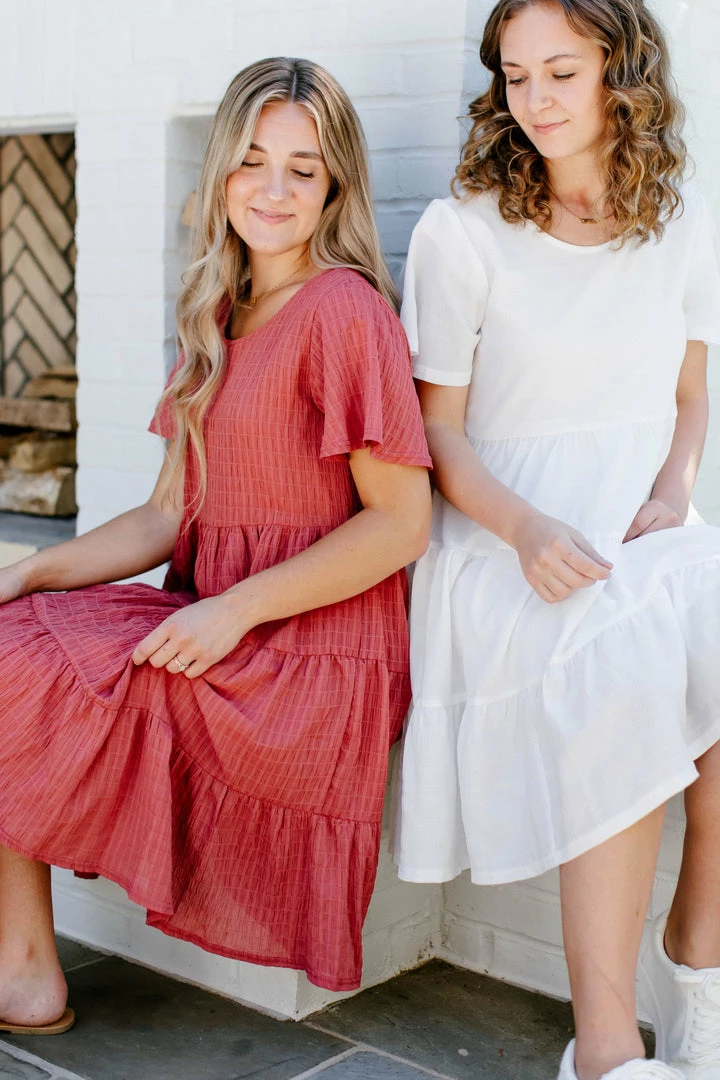 Mikarose 'Arielle' Textured Swing Dress 2 Mikarose 'Arielle' Textured Swing Dress