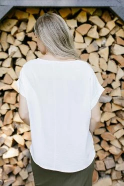 She+Sky Summer Collection 'Cove' Drop Shoulder Woven Top In Ivory 8 She+Sky Summer Collection 'Cove' Drop Shoulder Woven Top In Ivory