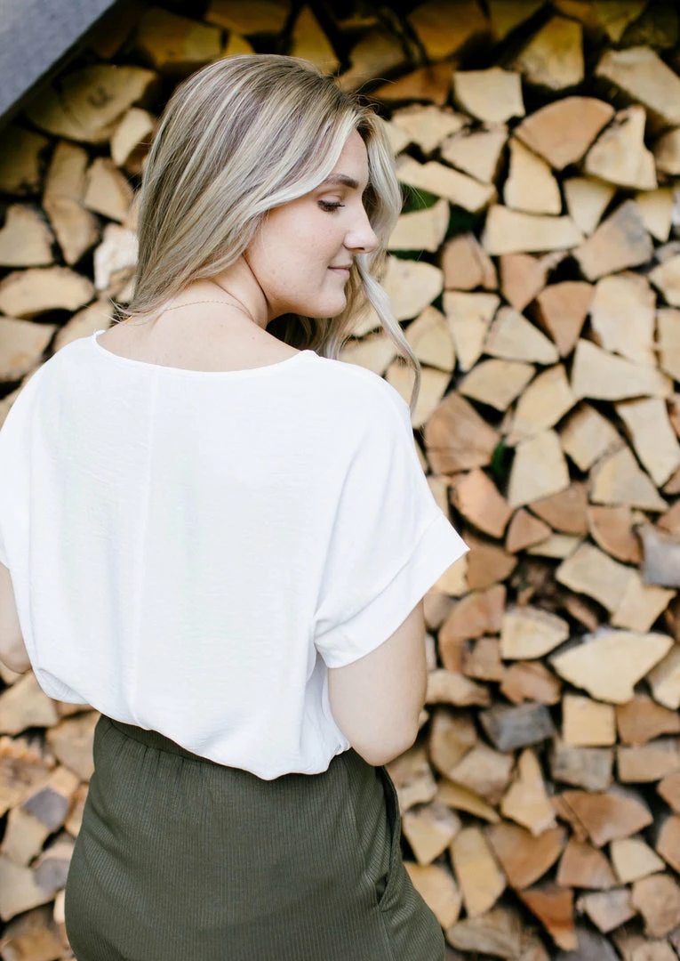 She+Sky Summer Collection 'Cove' Drop Shoulder Woven Top In Ivory 5 She+Sky Summer Collection 'Cove' Drop Shoulder Woven Top In Ivory