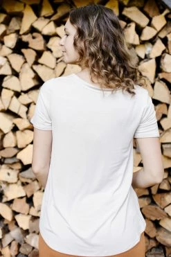 Fabina 'Peyton' Bamboo Blend Tee