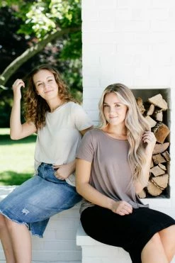 Fabina 'Peyton' Bamboo Blend Tee