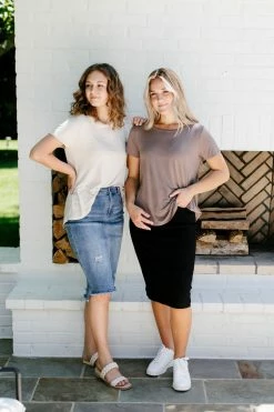 Fabina 'Peyton' Bamboo Blend Tee