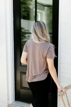 Fabina 'Peyton' Bamboo Blend Tee