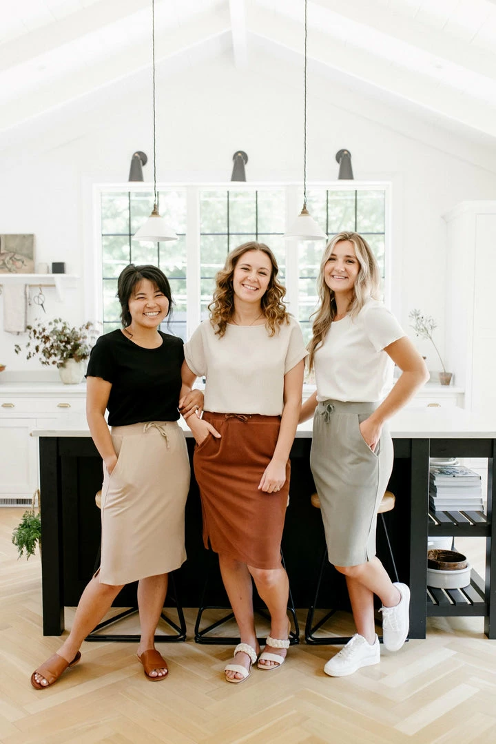 The Main Street Exchange 'Lauren' Everyday Knit Skirt Exclusive Designs 2 The Main Street Exchange 'Lauren' Everyday Knit Skirt Exclusive Designs