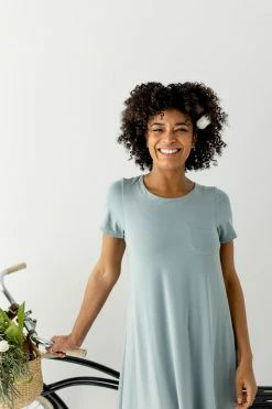 The Main Street Exchange 'Allison' Swing Dress Exclusive Designs