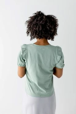 Polagram 'Amanda' Round Neck Bubble Sleeve Top FINAL SALE 15 Polagram 'Amanda' Round Neck Bubble Sleeve Top FINAL SALE