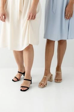 Mars Sky Shoes 'Drew' Block Heel Sandals