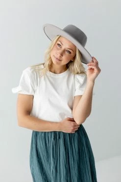 Polagram 'Amanda' Round Neck Bubble Sleeve Top FINAL SALE 17 Polagram 'Amanda' Round Neck Bubble Sleeve Top FINAL SALE