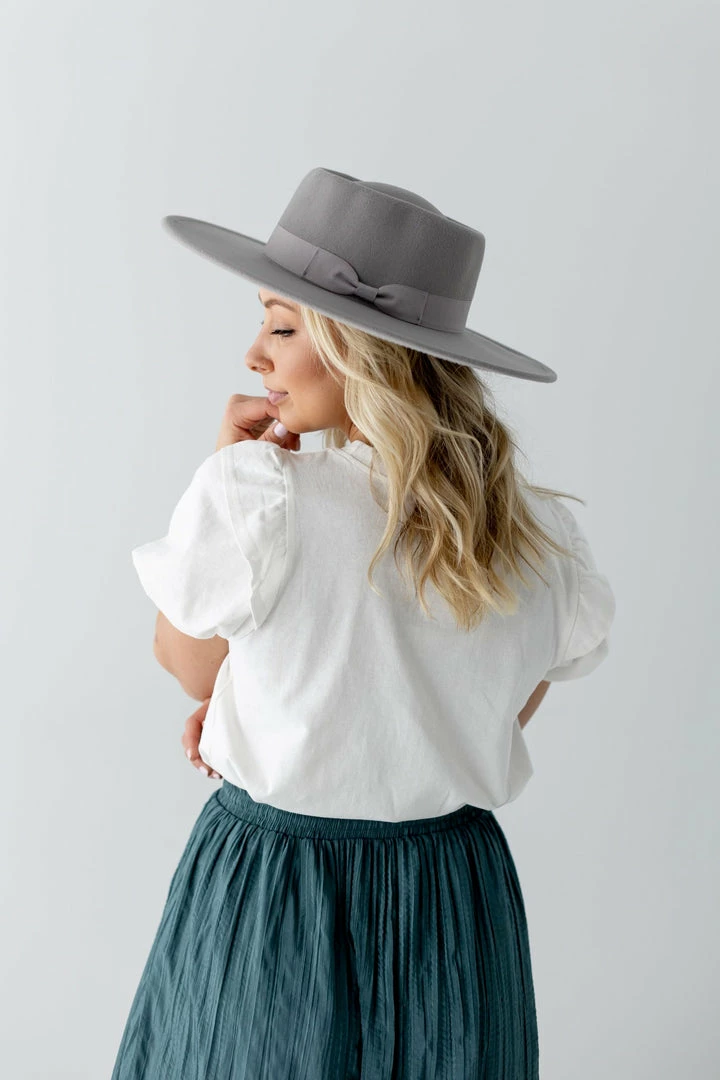 Polagram 'Amanda' Round Neck Bubble Sleeve Top FINAL SALE 9 Polagram 'Amanda' Round Neck Bubble Sleeve Top FINAL SALE