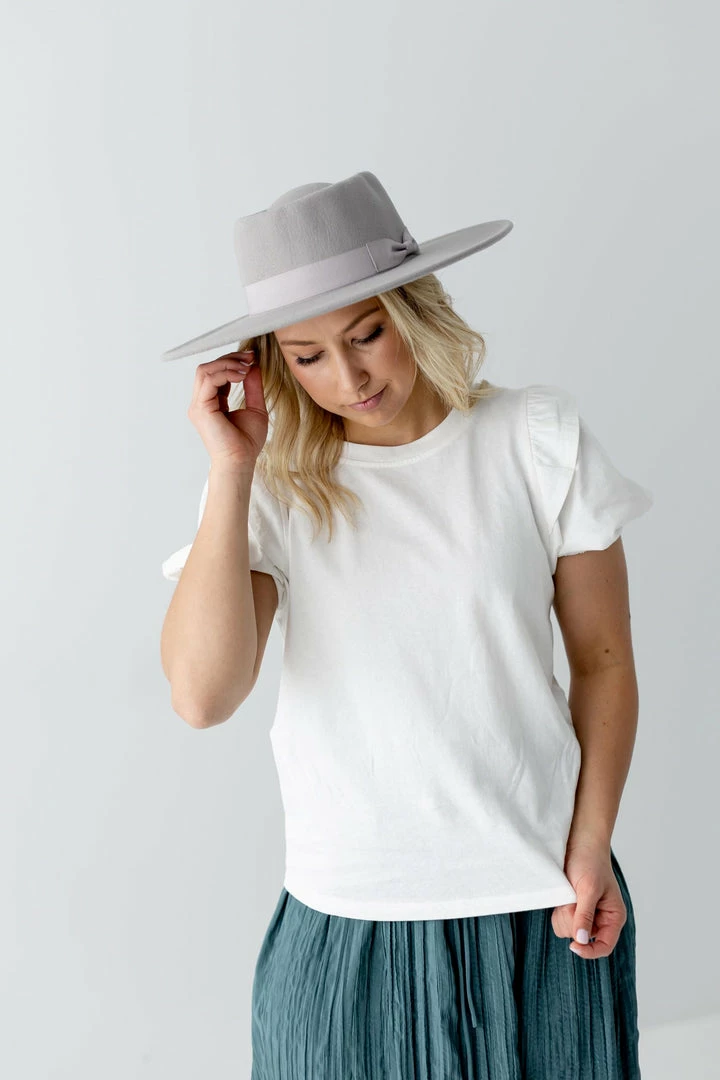 Polagram 'Amanda' Round Neck Bubble Sleeve Top FINAL SALE 6 Polagram 'Amanda' Round Neck Bubble Sleeve Top FINAL SALE