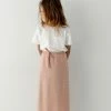 Hayden Los Angeles Skirts 'Emmy' Girl Maxi Skirt In Heathered Rose
