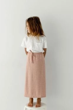 Hayden Los Angeles Skirts 'Emmy' Girl Maxi Skirt In Heathered Rose