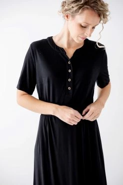 The Main Street Exchange 'Kate' Knit Maxi Dress Lancaster Collection