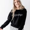 The Main Street Exchange 'Heritage' Sweatshirt In Black Lancaster Collection
