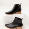 SOTD Footwear Lancaster Collection 'Harlowe' Pointed Toe Ankle Boots In Black FINAL SALE