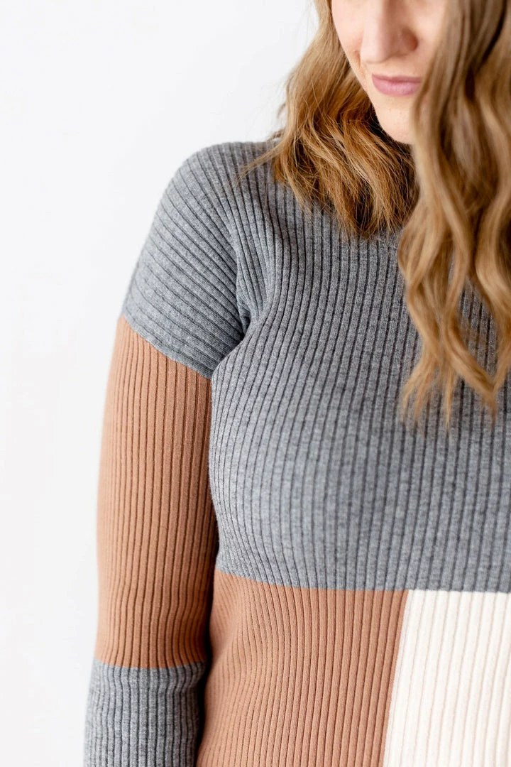 Polagram PLUS 'Archer' Color Block Sweater FINAL SALE 2 Polagram PLUS 'Archer' Color Block Sweater FINAL SALE