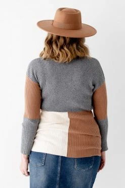 Polagram PLUS 'Archer' Color Block Sweater FINAL SALE 8 Polagram PLUS 'Archer' Color Block Sweater FINAL SALE