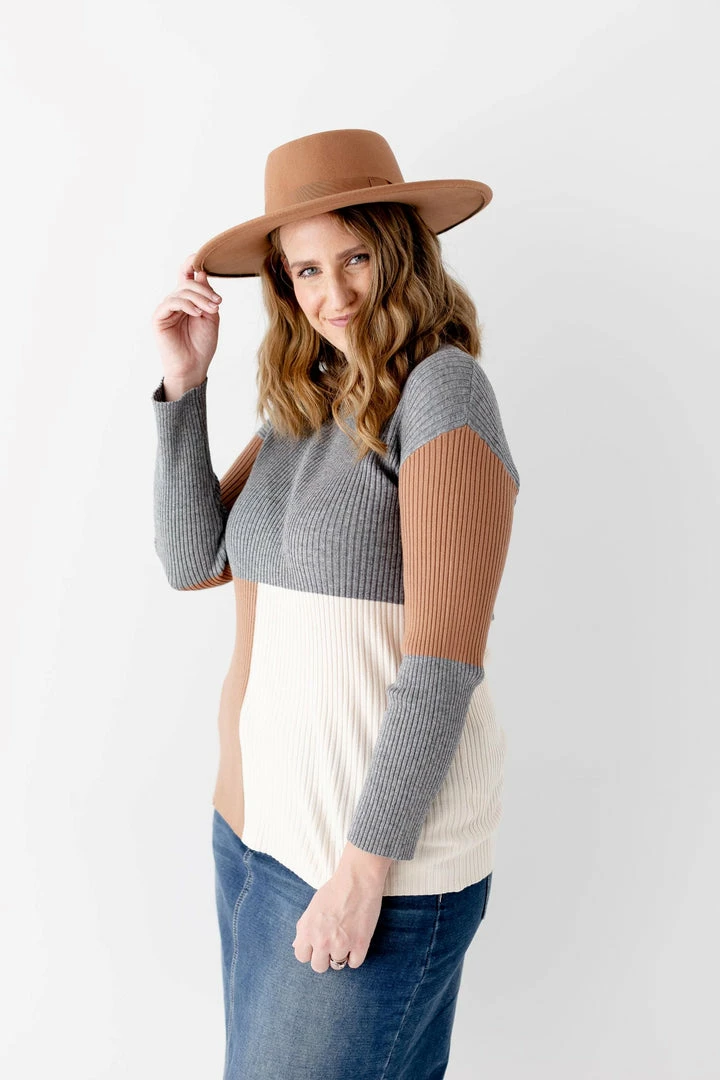 Polagram PLUS 'Archer' Color Block Sweater FINAL SALE 5 Polagram PLUS 'Archer' Color Block Sweater FINAL SALE