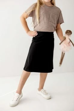 The Main Street Exchange Exclusive Designs 'Zoey' Girl Skort In Black 7 The Main Street Exchange Exclusive Designs 'Zoey' Girl Skort In Black