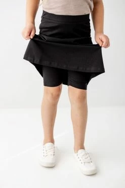 The Main Street Exchange Exclusive Designs 'Zoey' Girl Skort In Black