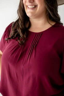 The Main Street Exchange 'Aimee' Pintuck Flutter Sleeve Top Exclusive Designs 36 The Main Street Exchange 'Aimee' Pintuck Flutter Sleeve Top Exclusive Designs