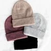 David & Young Waffle Knit Beanie FINAL SALE Accessories