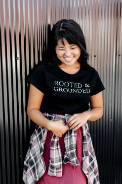 The Main Street Exchange Exclusive Designs 'Rooted & Grounded' Graphic Tee FINAL SALE
