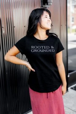 The Main Street Exchange Exclusive Designs 'Rooted & Grounded' Graphic Tee FINAL SALE