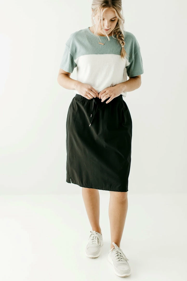 The Main Street Exchange 'Ally' Skort In Black 1 The Main Street Exchange 'Ally' Skort In Black