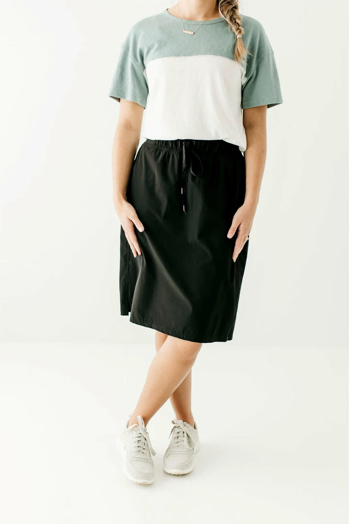 The Main Street Exchange 'Ally' Skort In Black 2 The Main Street Exchange 'Ally' Skort In Black