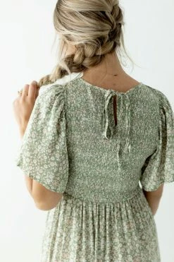 In Loom Summer Collection 'Everlee' Smocked Bodice Floral Maxi Dress