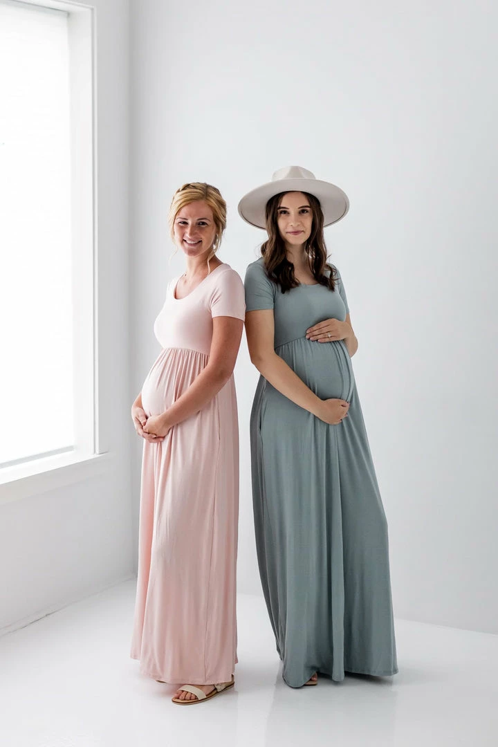 Hello Miz Summer Collection 'Becca' Maternity Maxi Dress 1 Hello Miz Summer Collection 'Becca' Maternity Maxi Dress