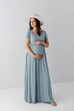 Hello Miz Summer Collection 'Becca' Maternity Maxi Dress 19 Hello Miz Summer Collection 'Becca' Maternity Maxi Dress