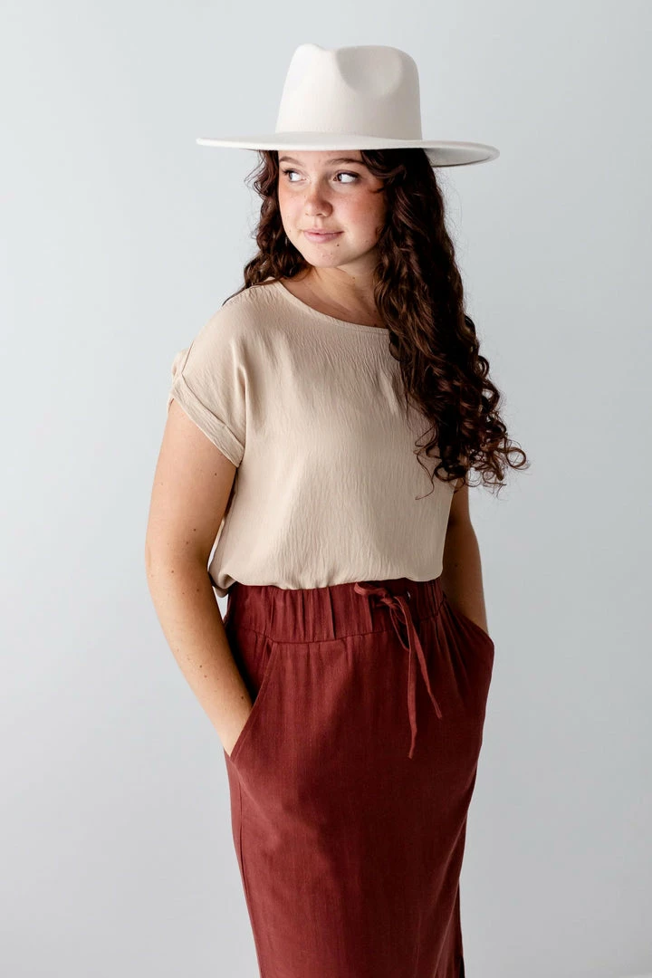 Gilli 'Evonne' Cuffed Sleeve Top 3 Gilli 'Evonne' Cuffed Sleeve Top